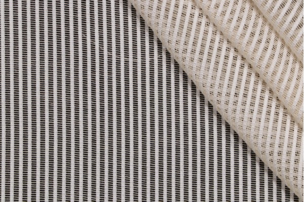 Scalamandre Coast Line Sheer Drapery Fabric in Vellum