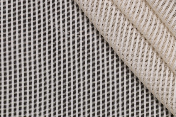 Scalamandre Coast Line Sheer Drapery Fabric in Vellum