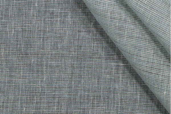 Scalamandre Sheer Woven Drapery Fabric in Aqua
