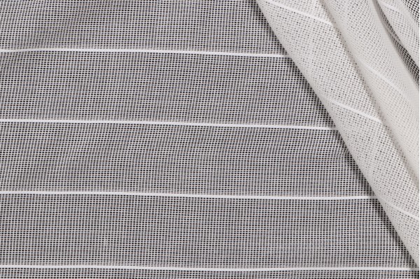 Scalamandre Ocean Vista 108 inch Sheer Drapery Fabric in White