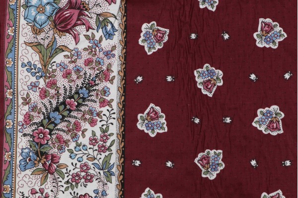 Old World Weavers Castellane Printed Cotton Drapery Fabric for Scalamandre