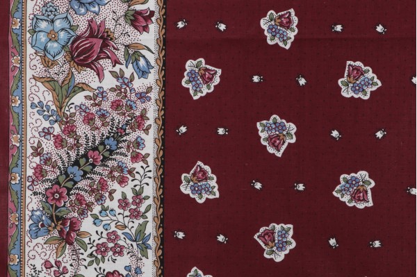 Click for 1.13 Yards Old World Weavers Castellane Printed Cotton Drapery Fabric for Scalamandre Old World Weavers Castellane Printed Cotton Drapery Fabric for Scalamandre