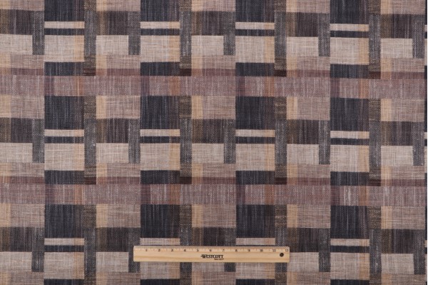 TFA Playroom Woven Upholstery Fabric in Walnut
