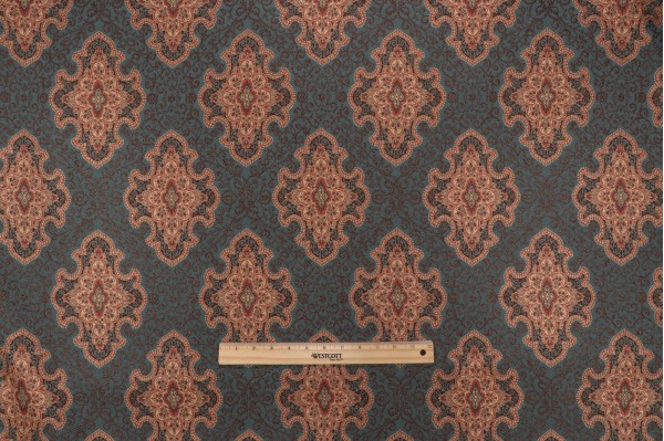 Fonthill Amaya Tapestry Upholstery Fabric in Blue/Multi
