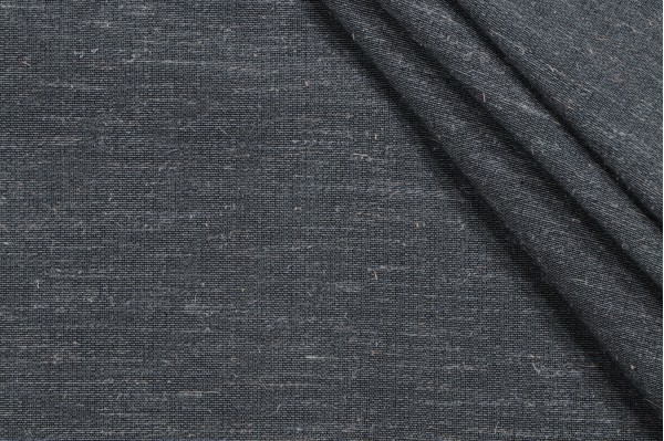 Old World Weavers Woven Decorator Fabric in Black Ice
