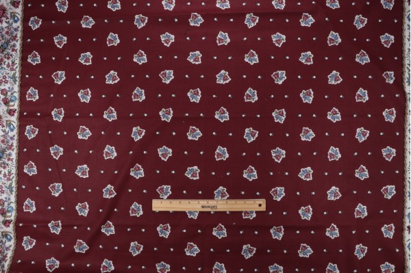 Click for 1.13 Yards Old World Weavers Castellane Printed Cotton Drapery Fabric for Scalamandre Old World Weavers Castellane Printed Cotton Drapery Fabric for Scalamandre