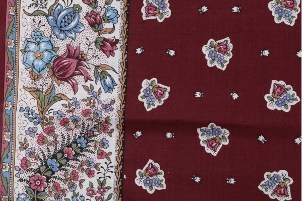 Click for 2 Yards Old World Weavers Castellane Printed Cotton Drapery Fabric for Scalamandre Old World Weavers Castellane Printed Cotton Drapery Fabric for Scalamandre