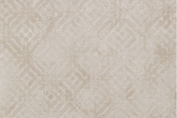 Diamond Printed Chenille Upholstery Fabric in Oyster