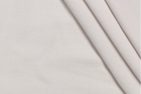 1 Yard Scalamandre Woven Chenille Upholstery Fabric in Beige