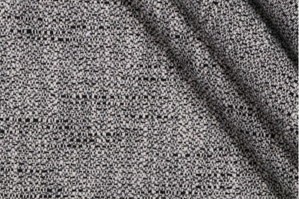 Thankful Woven Outdoor Fabric in Charcoal