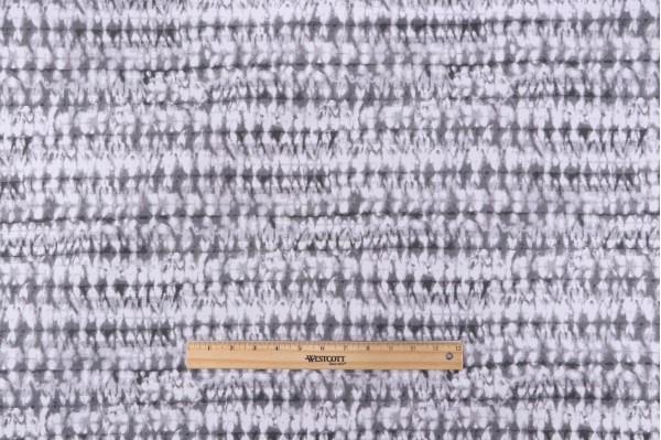 Mill Creek Samarkand Printed Cotton Drapery Fabric in Pewter