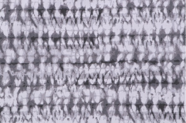 Mill Creek Samarkand Printed Cotton Drapery Fabric in Pewter