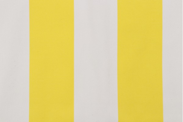 Cabana Stripe Woven Solution Dyed Acrylic Outdoor Fabric in Yellow