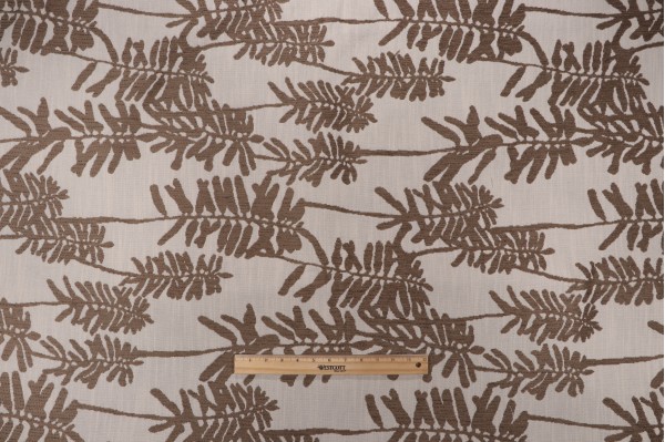 Hattaway Woven Solution Dyed Acrylic Outdoor Fabric in Toffee