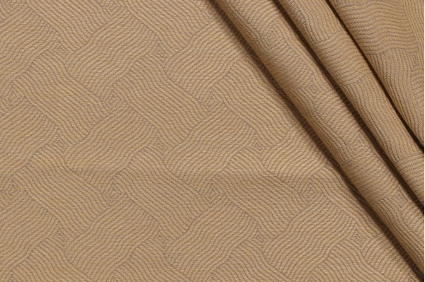 1 Yard Scalamandre Woven Upholstery Fabric in Gold