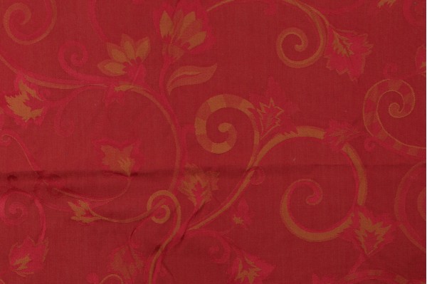 Scalamandre Samarcanda Damask Decorator Fabric in Red