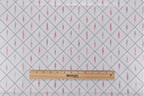 Scalamandre Printed Silk Drapery Fabric in Pastels