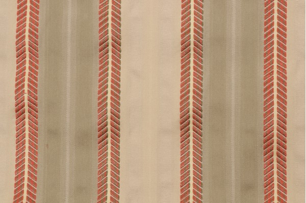 Scalamandre Stripe Decorator Fabric in Garden