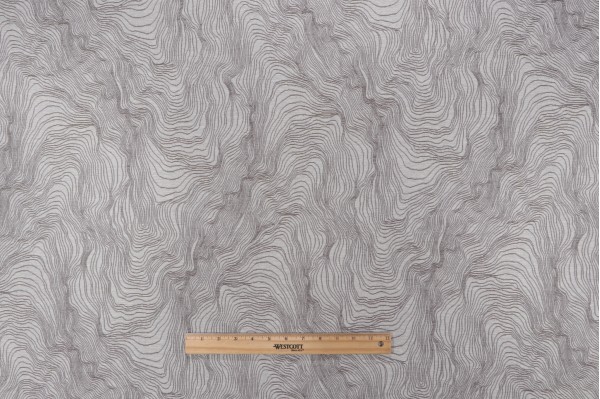 Click for 9.5 Yards Wavey Woven Upholstery Fabric in Gravel Wavey Woven Upholstery Fabric in Gravel