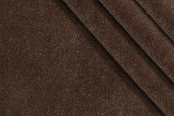 JB Martin Mohair Velvet Upholstery Fabric in Stone