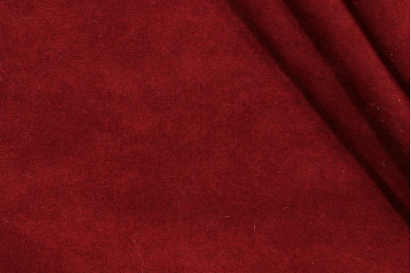 Scalamandre Suede Decorator Fabric in Brick