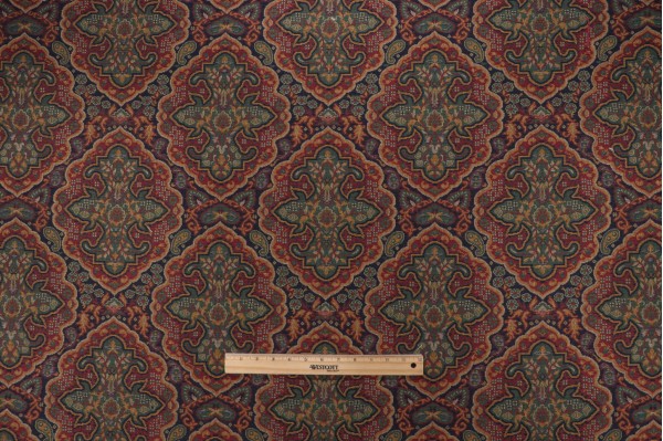 Scalamandre Medallion Tapestry Upholstery Fabric in Multi