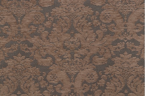 Scalamandre Damask Woven Chenille Upholstery Fabric in Stone