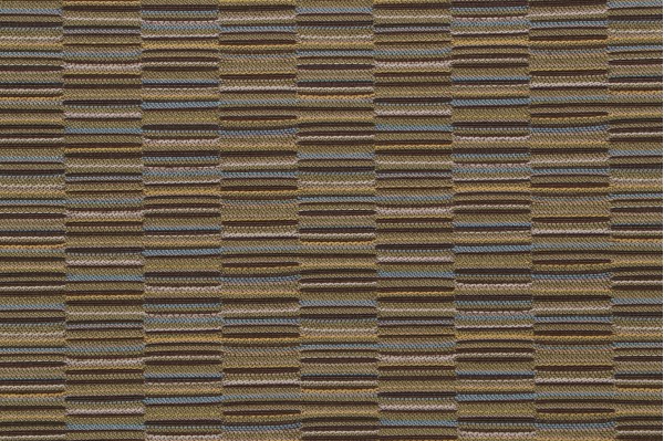 Stripe Woven Decorator Fabric in Lagoon 