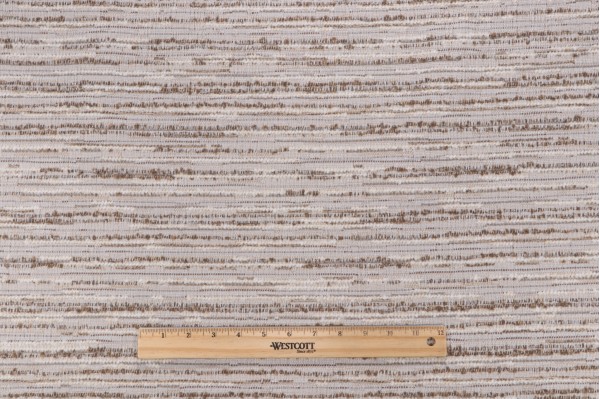 Arlo Stripe Woven Solution Dyed Acrylic Outdoor Fabric in Natural 