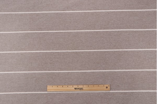 Clyburn Stripe Woven Chenille Upholstery Fabric in Grey 