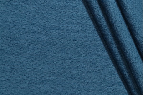 Archive Woven Chenille Upholstery Fabric in Teal 