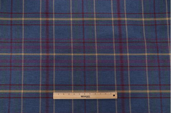Mill Creek Hunker Down Latex Backed Upholstery Fabric in Jewel