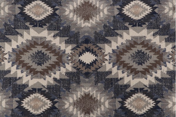 Sample of Baileyton Woven Decorator Fabric in Indigo 