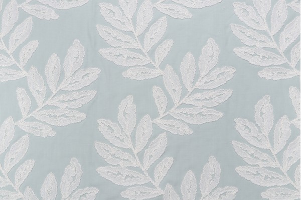 Click for Heritage Fabrics Bimini Embroidered Drapery Fabric in Powder  Heritage Fabrics Bimini Embroidered Drapery Fabric in Powder