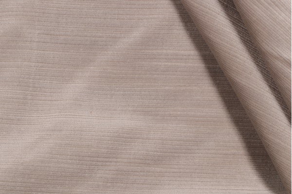 Rossi Velvet Upholstery Fabric in Linen