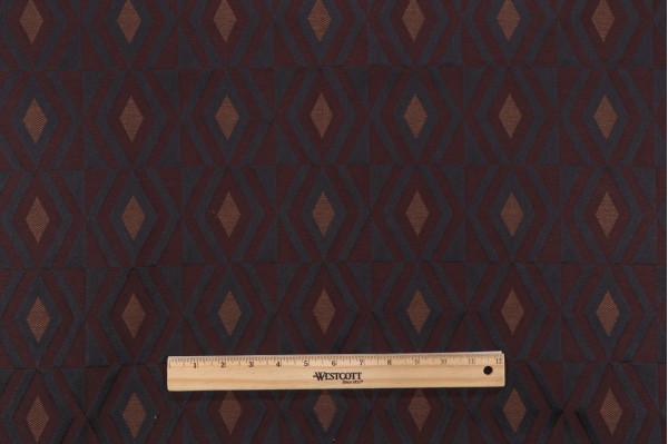 Scalamandre Tinos Woven Upholstery Fabric in Chocolate