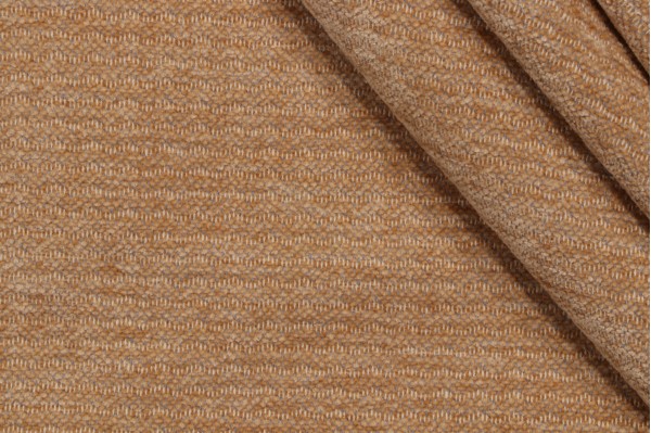 Scalamandre Yakamoz Woven Chenille Upholstery Fabric in Wheat