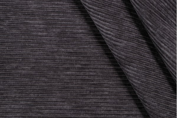 Master Fabrics Ridges Performance Corduroy Upholstery Fabric in Iron