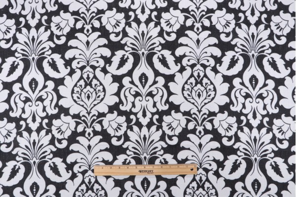 Click for 1 Yard Crypton Regal High Performance Printed Decorator Fabric in Ebony 1 Yard Crypton Regal High Performance Printed Decorator Fabric in Ebony