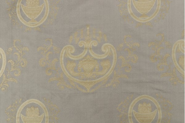 Azuero Printed Silk Decorator Fabric in Sage