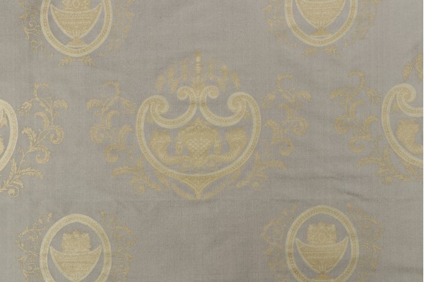 Azuero Printed Silk Decorator Fabric in Sage