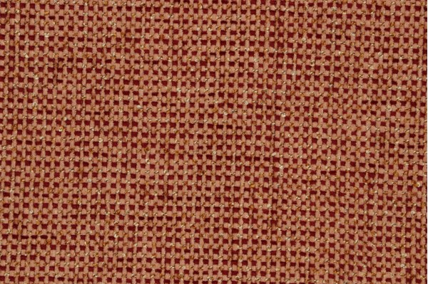 Ontario Woven Chenille Upholstery Fabric in Camel/Red
