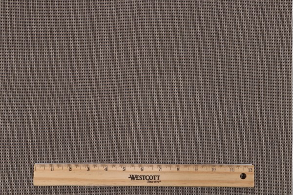 Phifertex Woven Vinyl Mesh & Olefin Sling Chair Outdoor Fabric in Grey/Black