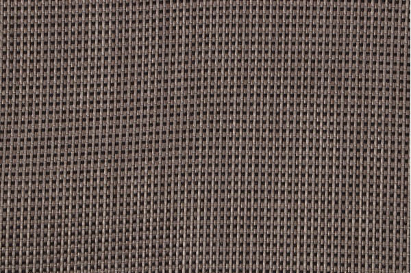 Phifertex Woven Vinyl Mesh & Olefin Sling Chair Outdoor Fabric in Grey/Black