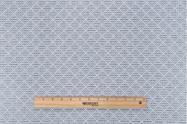 Phifertex Jacquard Woven Vinyl Mesh Sling Chair Outdoor Fabric in Blue