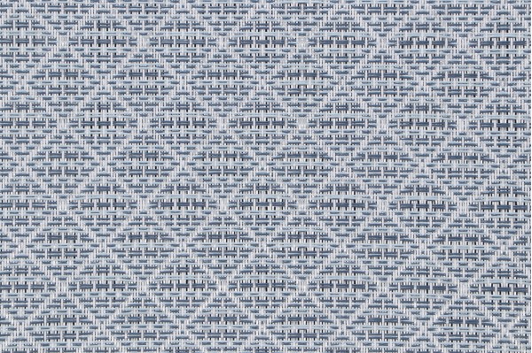 Phifertex Jacquard Woven Vinyl Mesh Sling Chair Outdoor Fabric in Blue