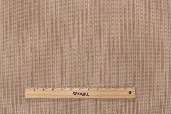 Phifertex Stripe Woven Vinyl Mesh Sling Chair Outdoor Fabric in Dune