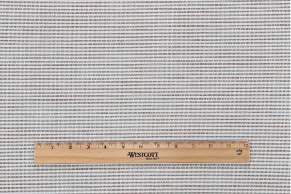 Phifertex Stripe Woven Vinyl Mesh Sling Chair Outdoor Fabric in Spa