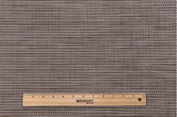 Phifertex Woven Vinyl Mesh Sling Chair Outdoor Fabric in Coffee