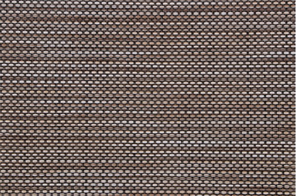Phifertex Woven Vinyl Mesh Sling Chair Outdoor Fabric in Coffee